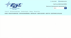 Desktop Screenshot of edl-inc.com