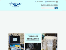 Tablet Screenshot of edl-inc.com